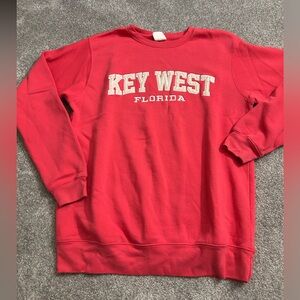 Pink Key West Florida Sweatshirt